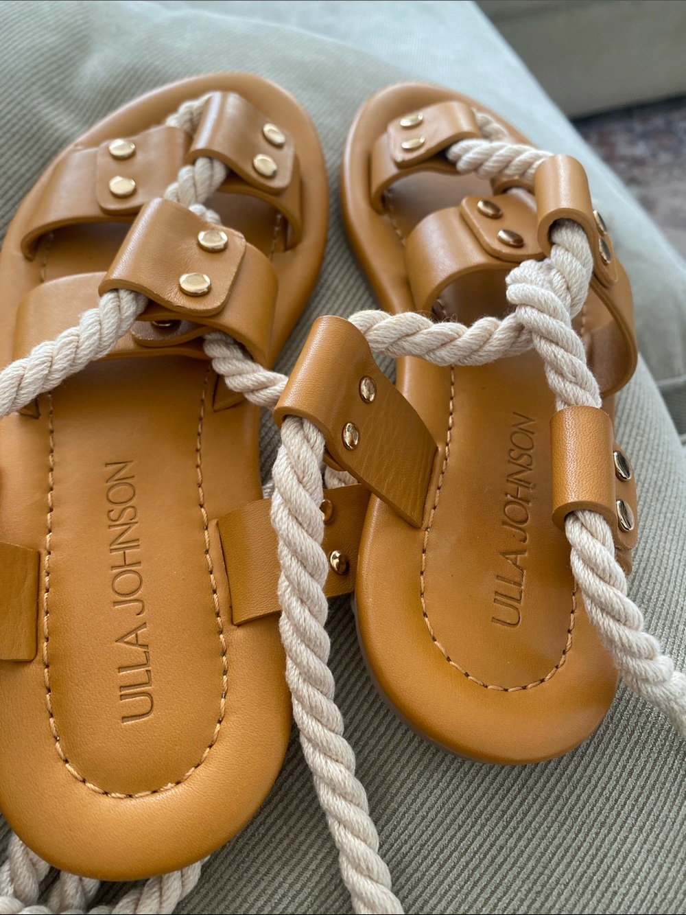 Ulla Johnson Eva Rope
Sandals in Caramel - Picture 10 of 13